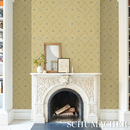 SCHUMACHER  BACKDROP COLETTE   LIGHT YELLOW   - 5017373