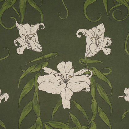 SCHUMACHER  BACKDROP LADY LILITH   OLIVE   - 5017380