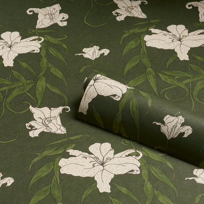 SCHUMACHER  BACKDROP LADY LILITH   OLIVE   - 5017380