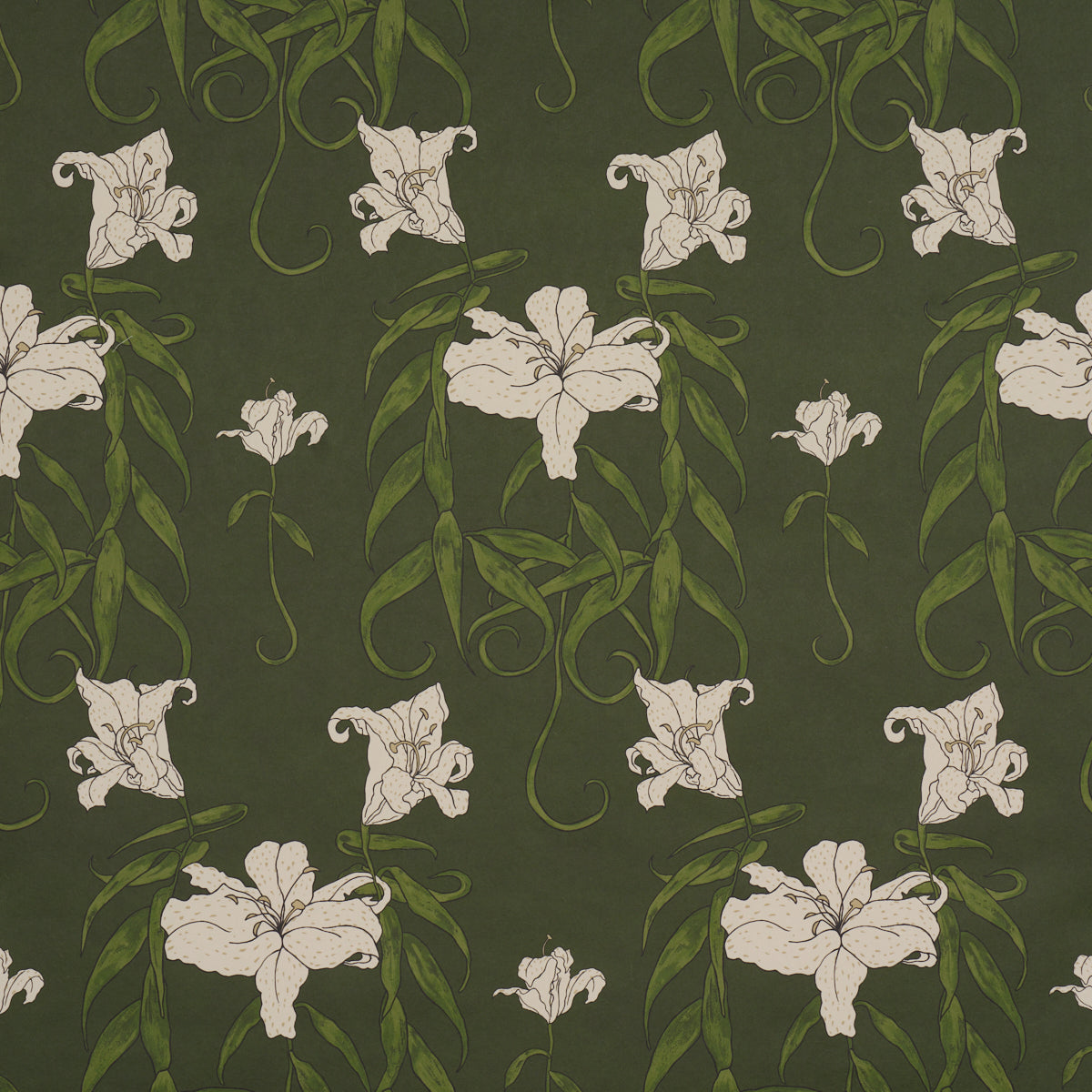 SCHUMACHER  BACKDROP LADY LILITH   OLIVE   - 5017380