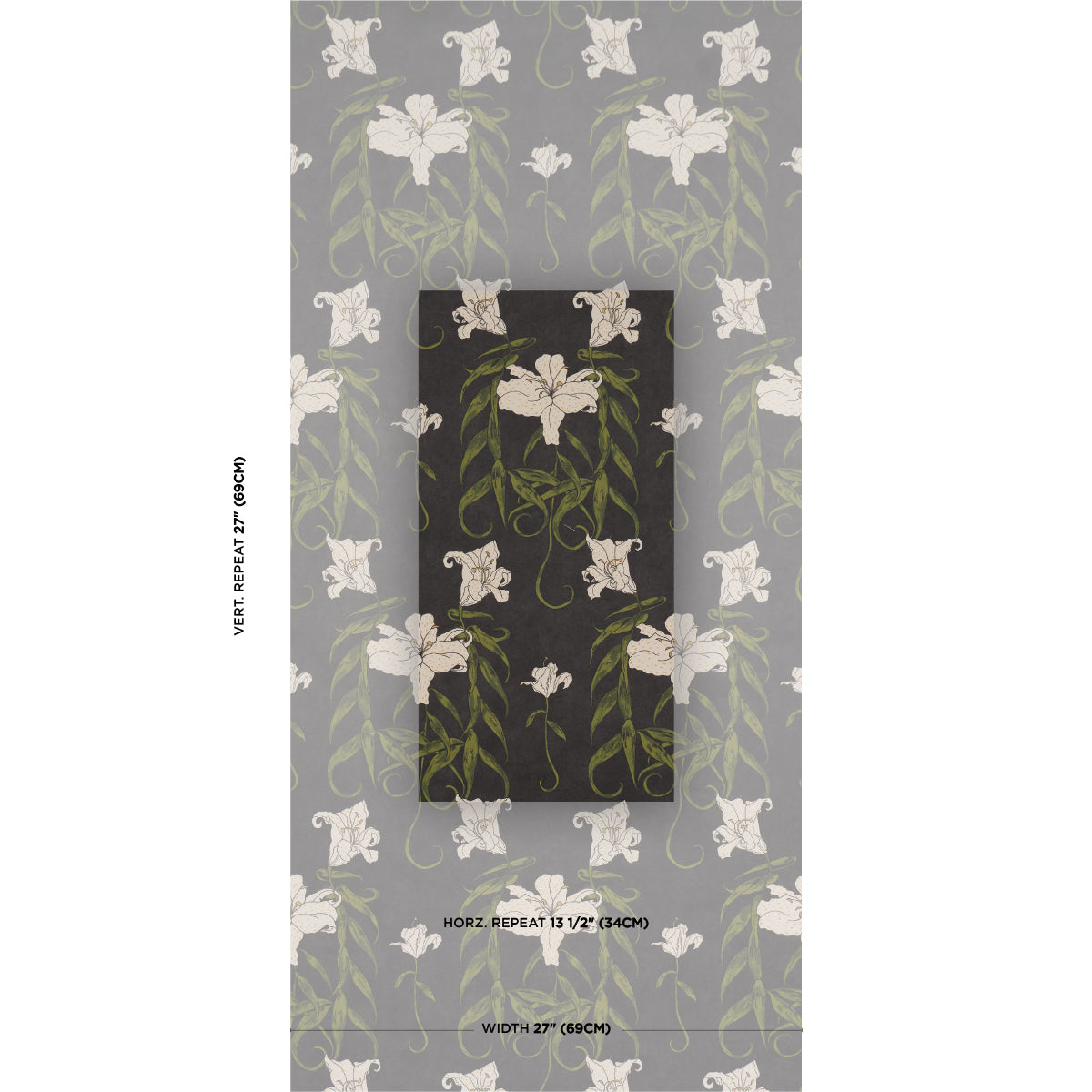 SCHUMACHER  BACKDROP LADY LILITH   CARBON   - 5017382