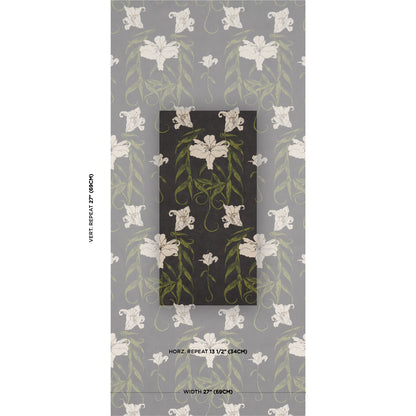 SCHUMACHER  BACKDROP LADY LILITH   CARBON   - 5017382