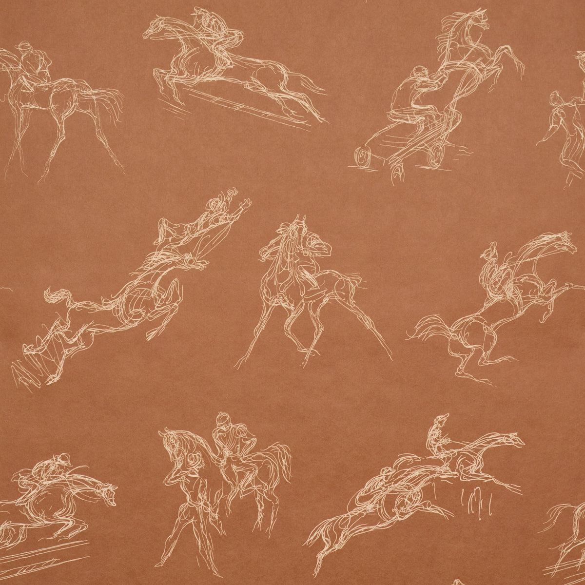 SCHUMACHER  BACKDROP TANBARK   Earthy Brown   - 5017390