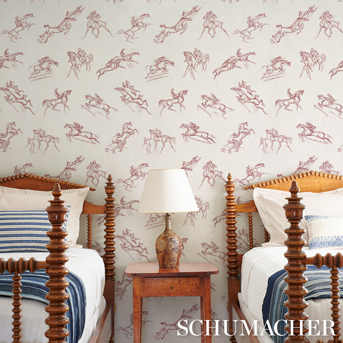 SCHUMACHER  BACKDROP TANBARK   Dark Red   - 5017391