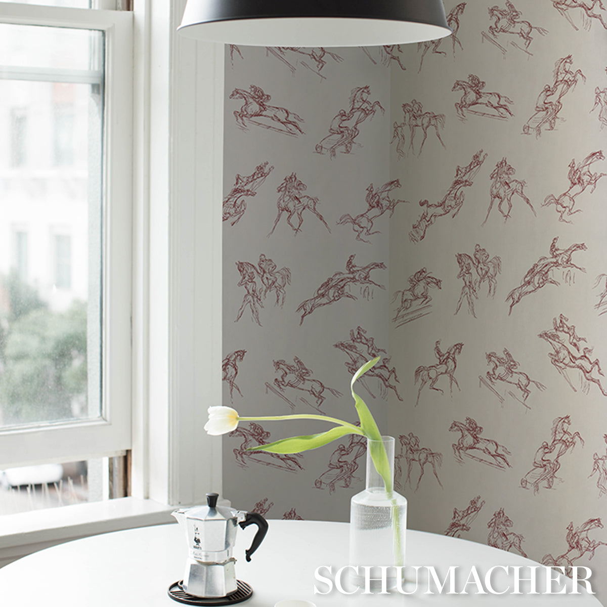 SCHUMACHER  BACKDROP TANBARK   Dark Red   - 5017391