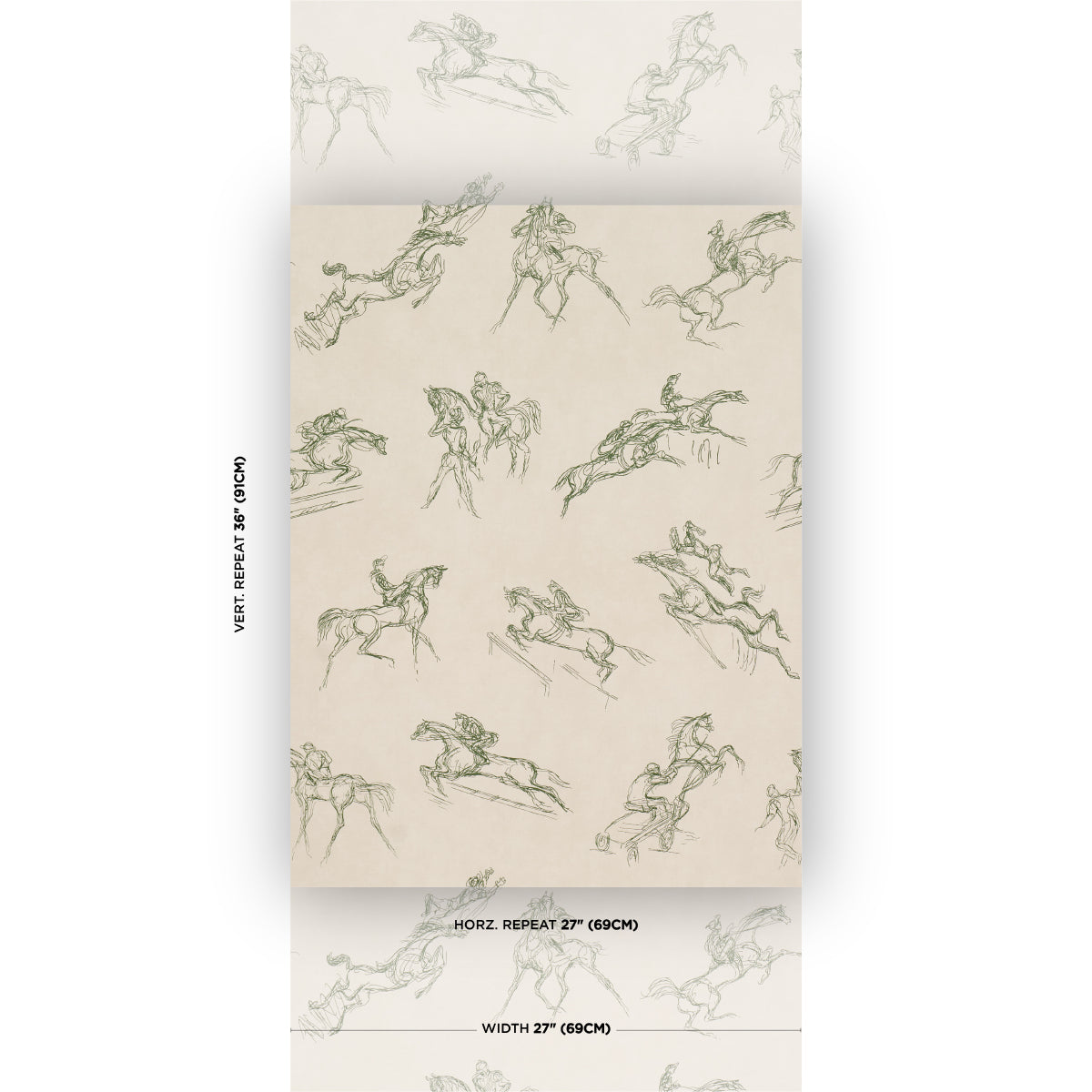 SCHUMACHER  BACKDROP TANBARK   Olive   - 5017392