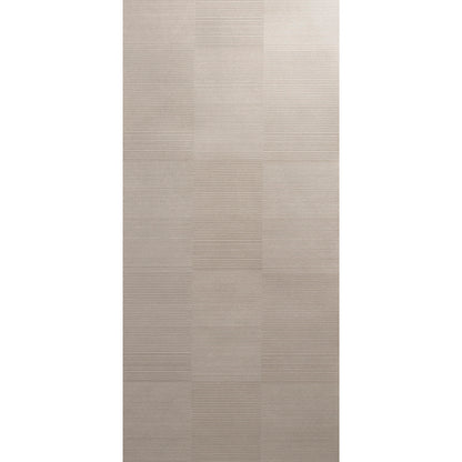 SCHUMACHER  PATTERSON FLYNN QUINTON OFFSET RIB WALLCOVERING   Platinum   - 5017410