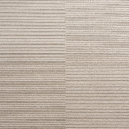 SCHUMACHER  PATTERSON FLYNN QUINTON OFFSET RIB WALLCOVERING   Platinum   - 5017410