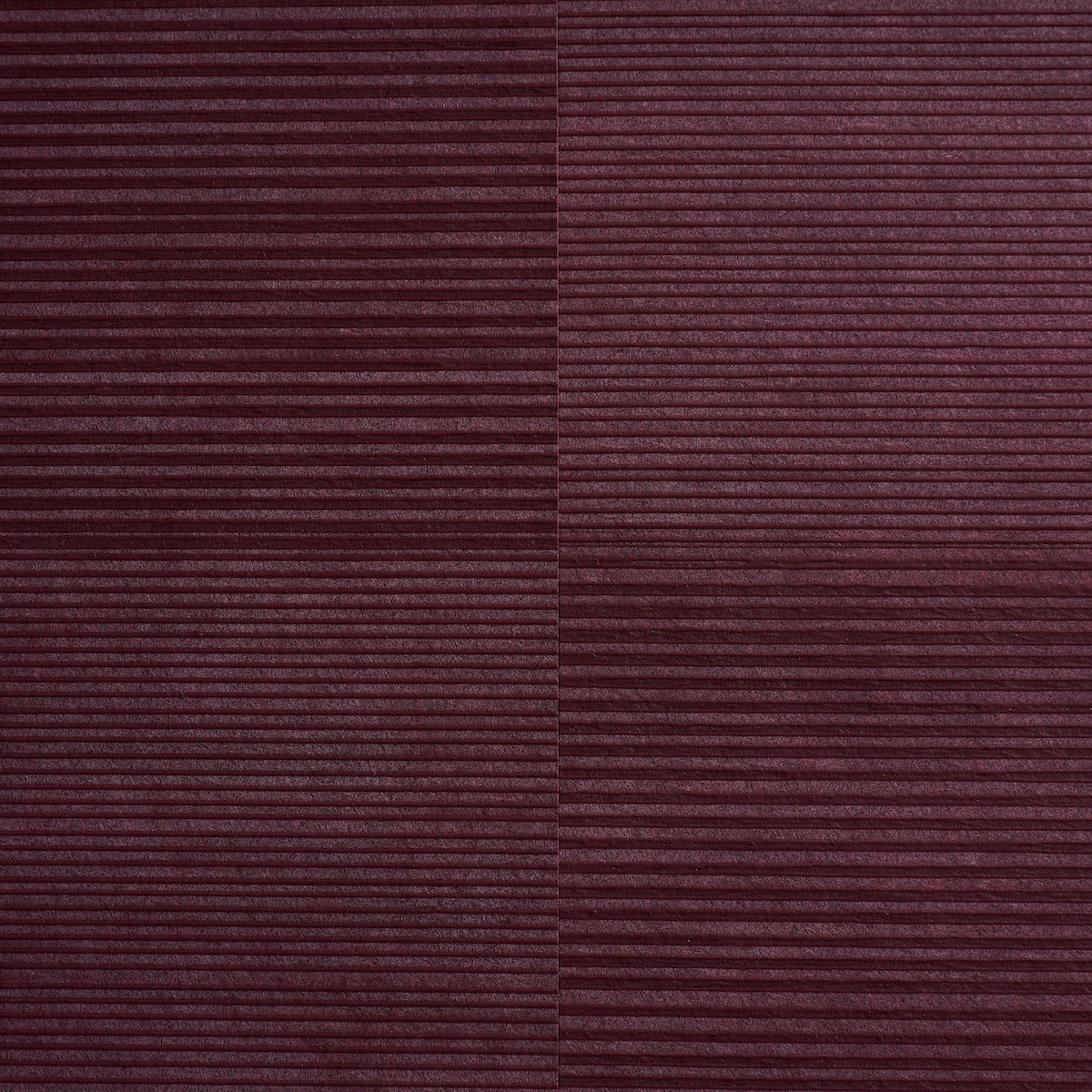 SCHUMACHER  PATTERSON FLYNN QUINTON OFFSET RIB WALLCOVERING   Oxblood   - 5017411