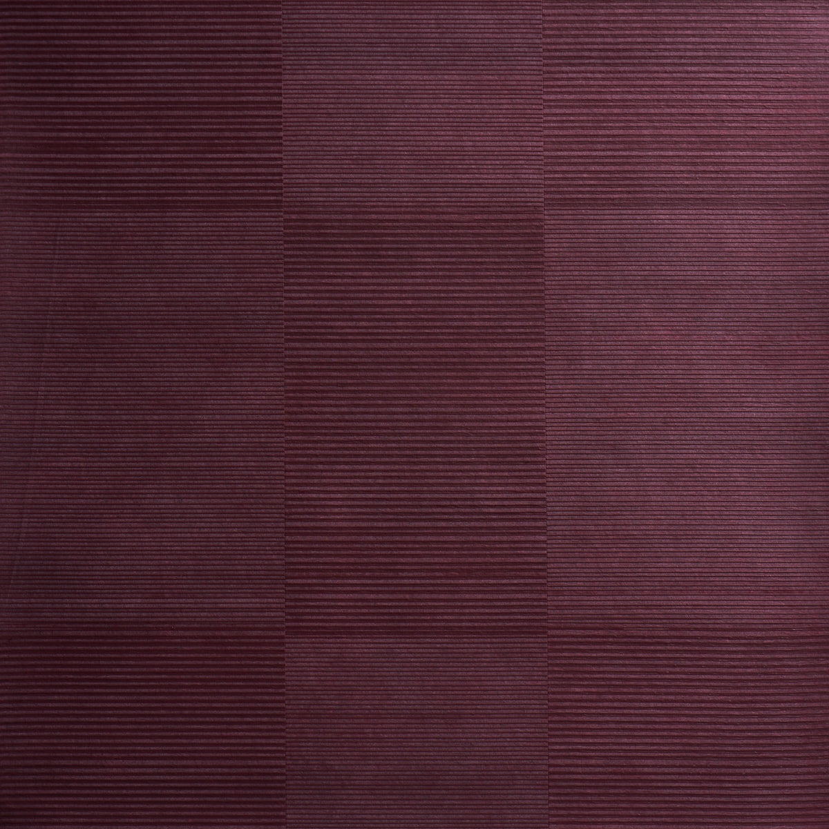SCHUMACHER  PATTERSON FLYNN QUINTON OFFSET RIB WALLCOVERING   Oxblood   - 5017411