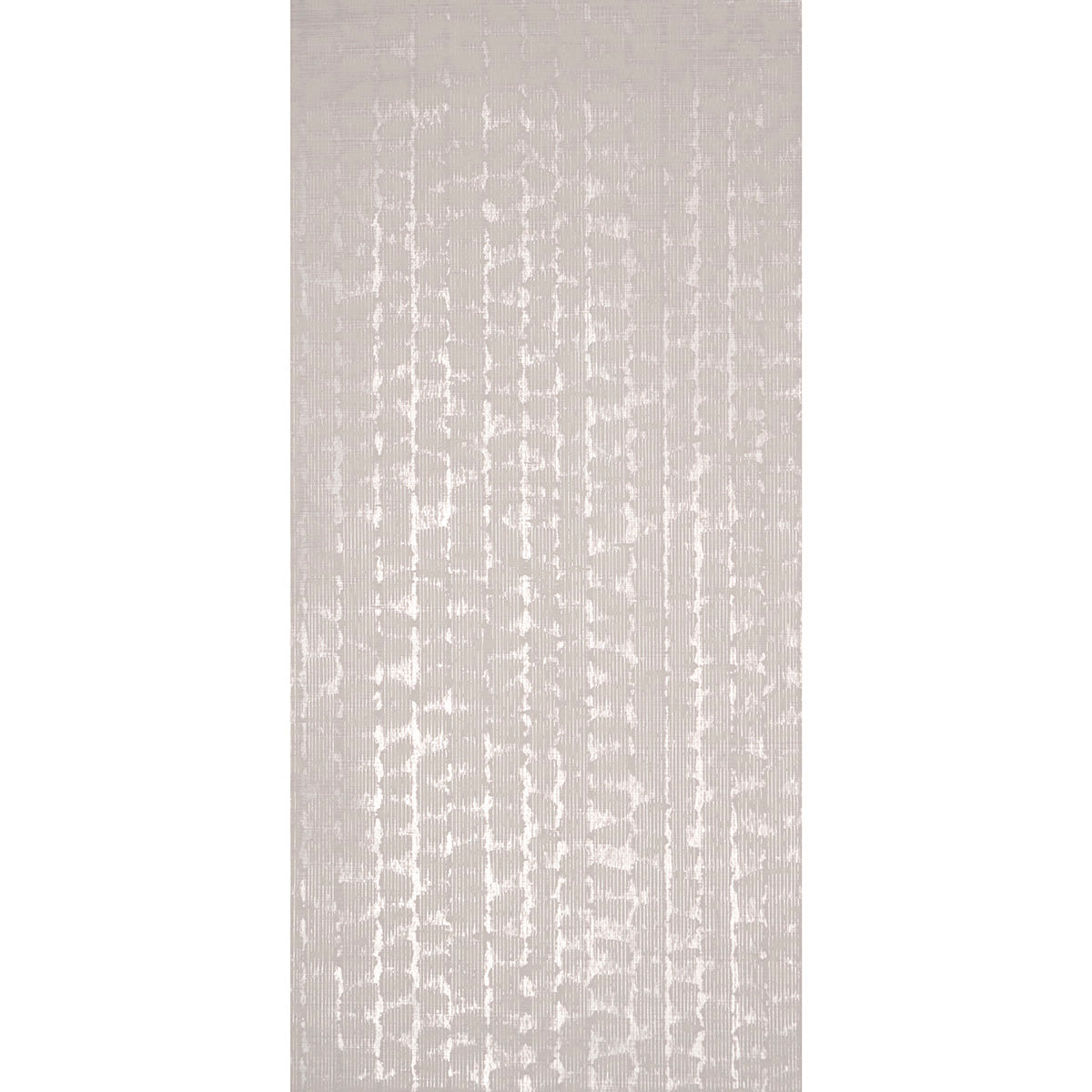 SCHUMACHER  PATTERSON FLYNN RUNE PINSTRIPE WALLCOVERING   Silver   - 5017430