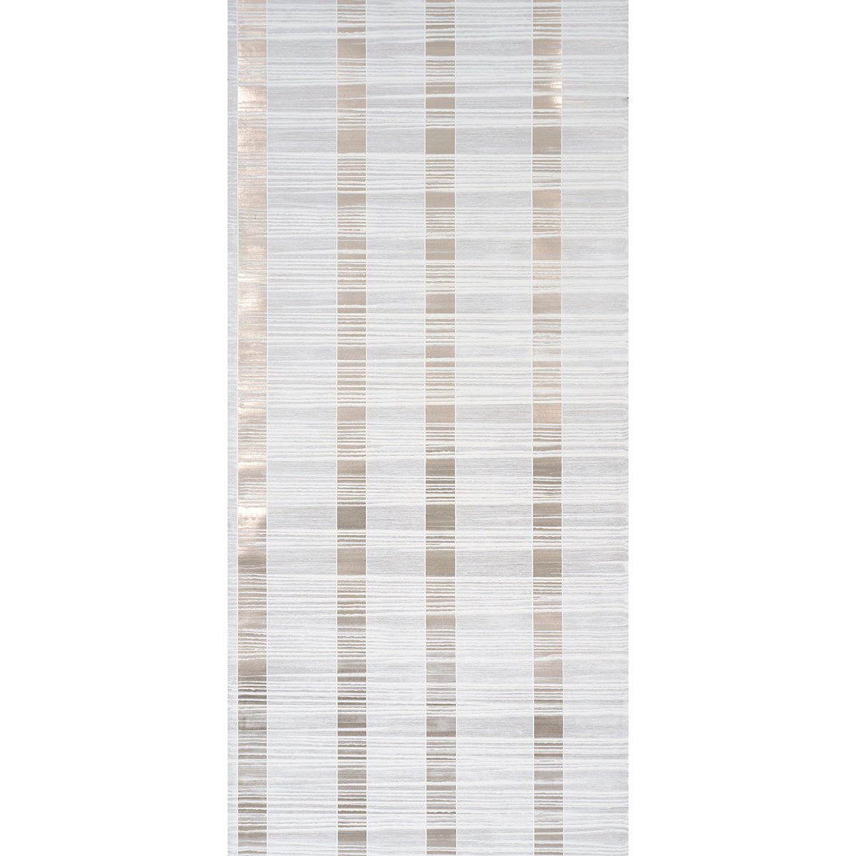 SCHUMACHER  PATTERSON FLYNN ORREN RIDGED WALLCOVERING   Pewter   - 5017440