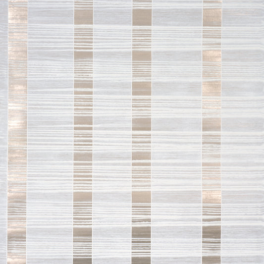 SCHUMACHER  PATTERSON FLYNN ORREN RIDGED WALLCOVERING   Pewter   - 5017440