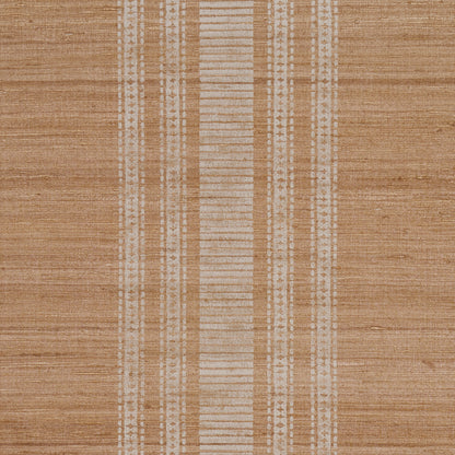 SCHUMACHER  PATTERSON FLYNN CASSIA SILK STRIPE WALLCOVERING   Neutral   - 5017450