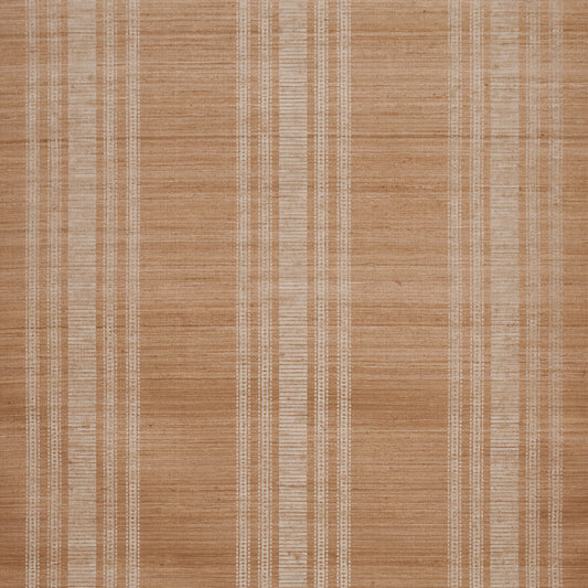 SCHUMACHER  PATTERSON FLYNN CASSIA SILK STRIPE WALLCOVERING   Neutral   - 5017450
