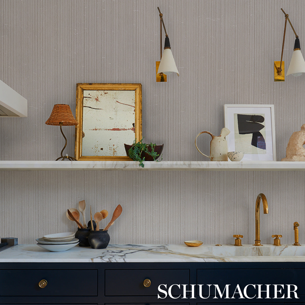 SCHUMACHER SCHUMACHER UTILITY RIMINI RIB VINYL CHAMPAGNE - 5017471 ...