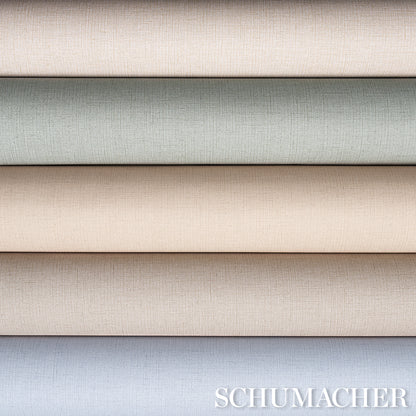 SCHUMACHER  SCHUMACHER UTILITY BANBRIDGE LINEN VINYL   FLAX   - 5017491