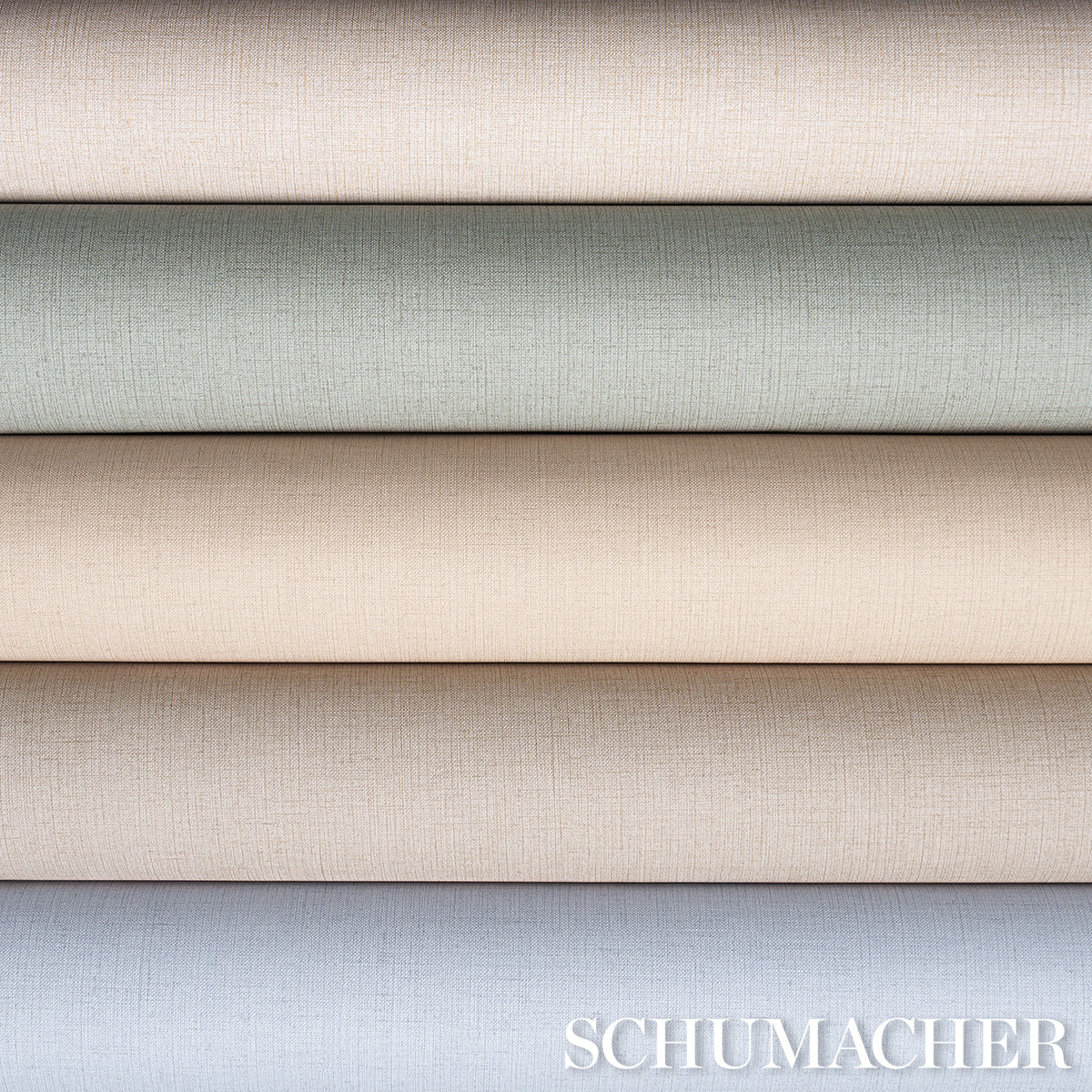 SCHUMACHER  SCHUMACHER UTILITY BANBRIDGE LINEN VINYL   CHAMBRAY   - 5017494