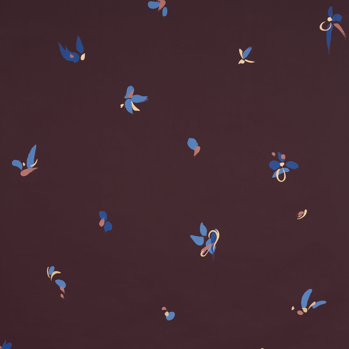 SCHUMACHER  BACKDROP LA BELLE   WARM PURPLE   - 5017512