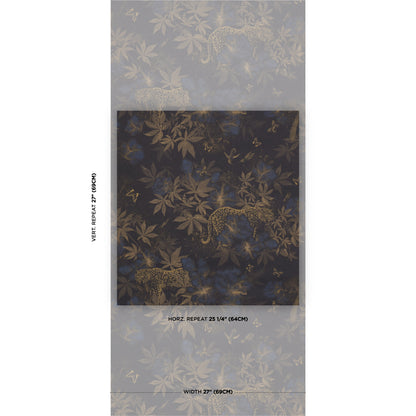 SCHUMACHER  KATIE LYDON NOCTURNUM   INDIGO , OCHRE   - 5017571