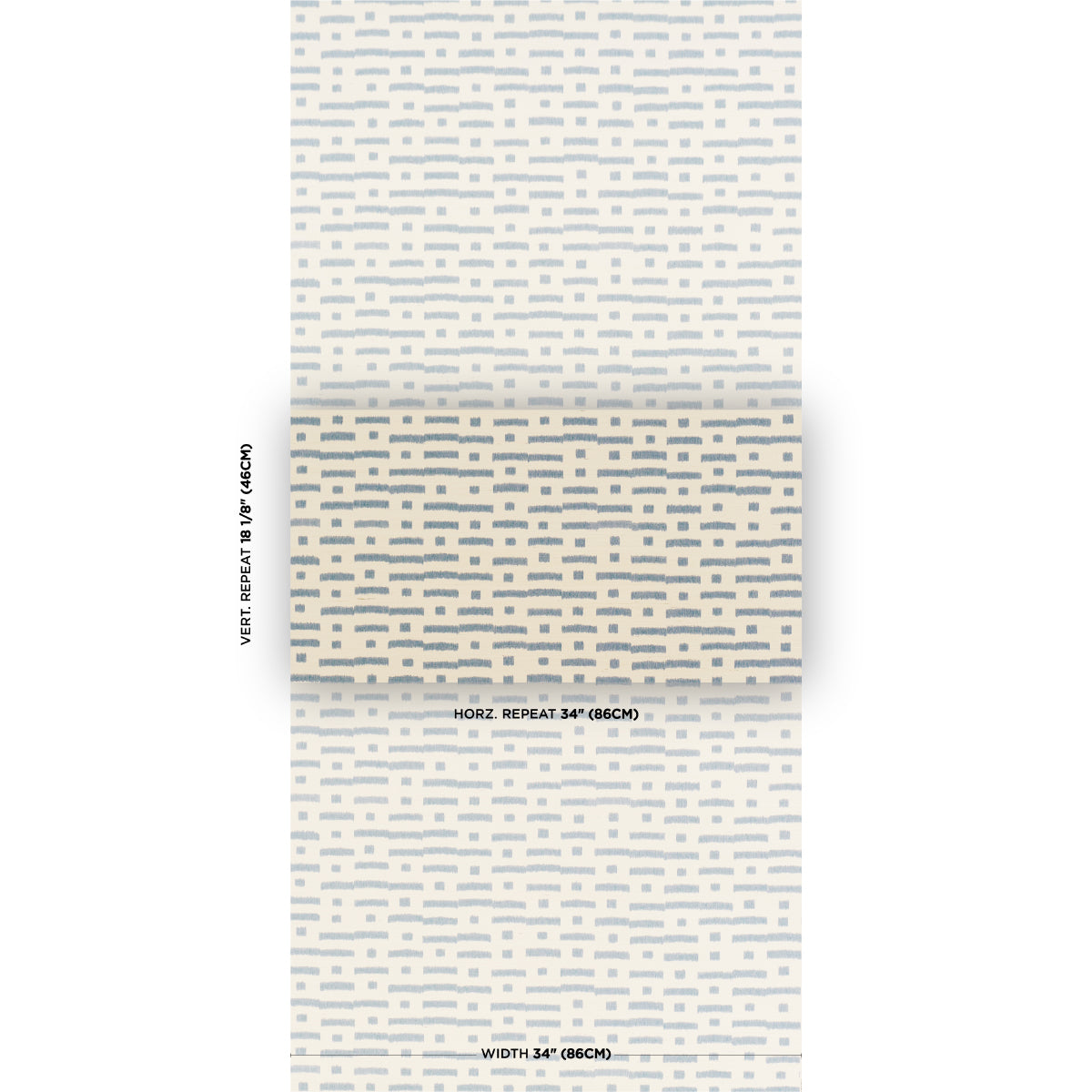 SCHUMACHER  PERENNIAL FAVORITES ABSTRACT IKAT SISAL   CADET   - 5017590