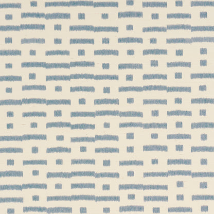 SCHUMACHER  PERENNIAL FAVORITES ABSTRACT IKAT SISAL   CADET   - 5017590