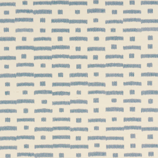 SCHUMACHER  PERENNIAL FAVORITES ABSTRACT IKAT SISAL   CADET   - 5017590