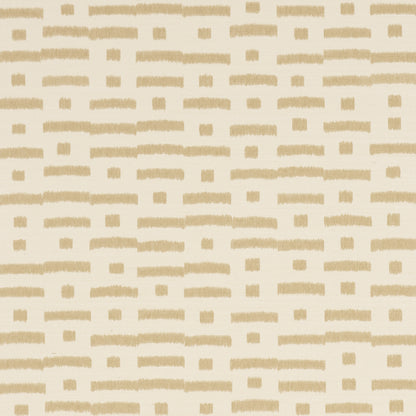 SCHUMACHER  PERENNIAL FAVORITES ABSTRACT IKAT SISAL   BEIGE   - 5017591