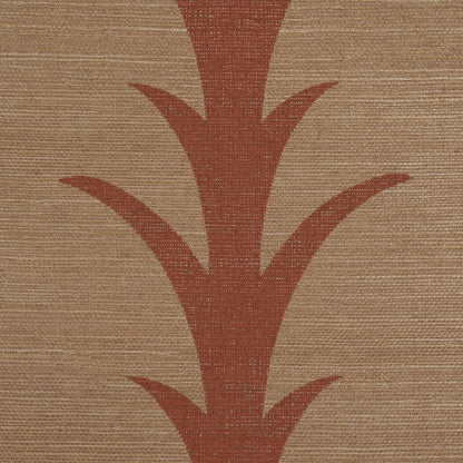 SCHUMACHER  ATELIER PARIS ACANTHUS STRIPE SISAL   Mocha   - 5017651