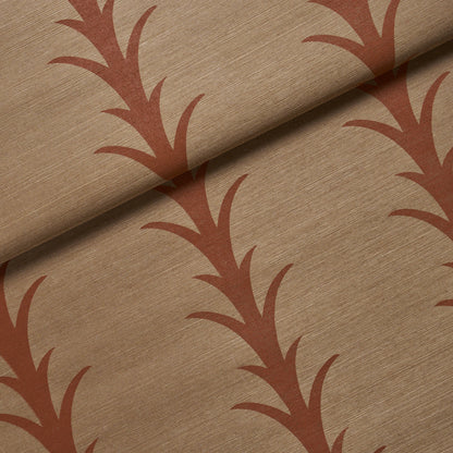 SCHUMACHER  ATELIER PARIS ACANTHUS STRIPE SISAL   Mocha   - 5017651