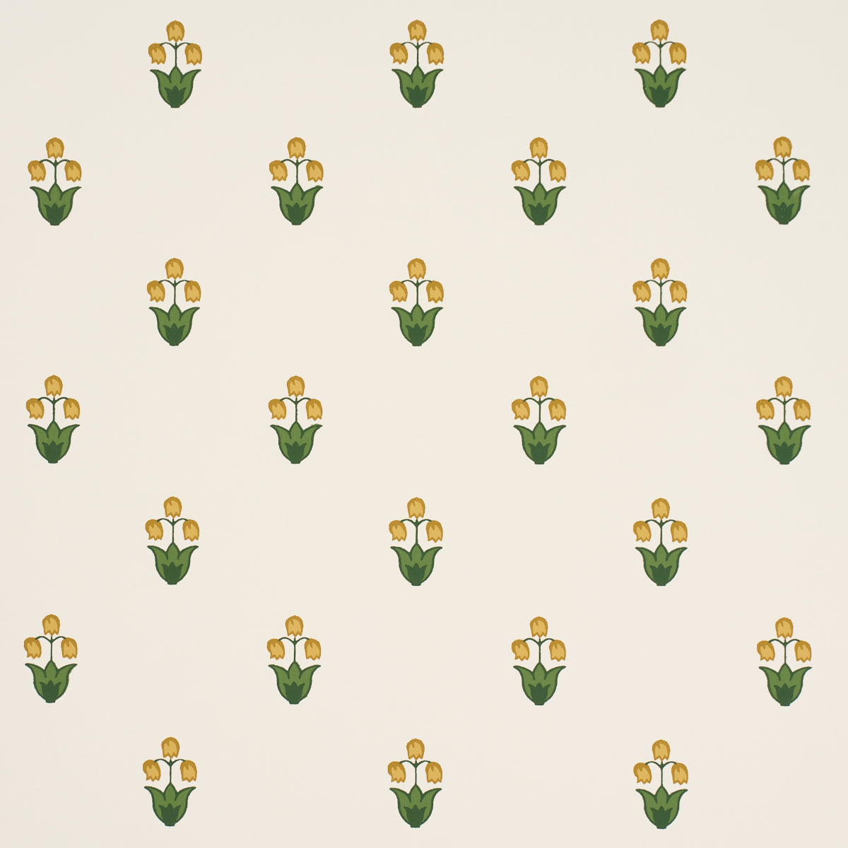 SCHUMACHER  PRAIRIE MOIRA HAND PRINT   MARIGOLD   - 5017660