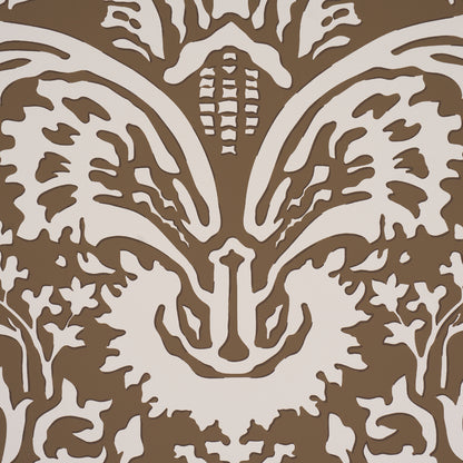 SCHUMACHER  VEERE GRENNEY SUFFOLK DAMASK   Brown   - 5017720