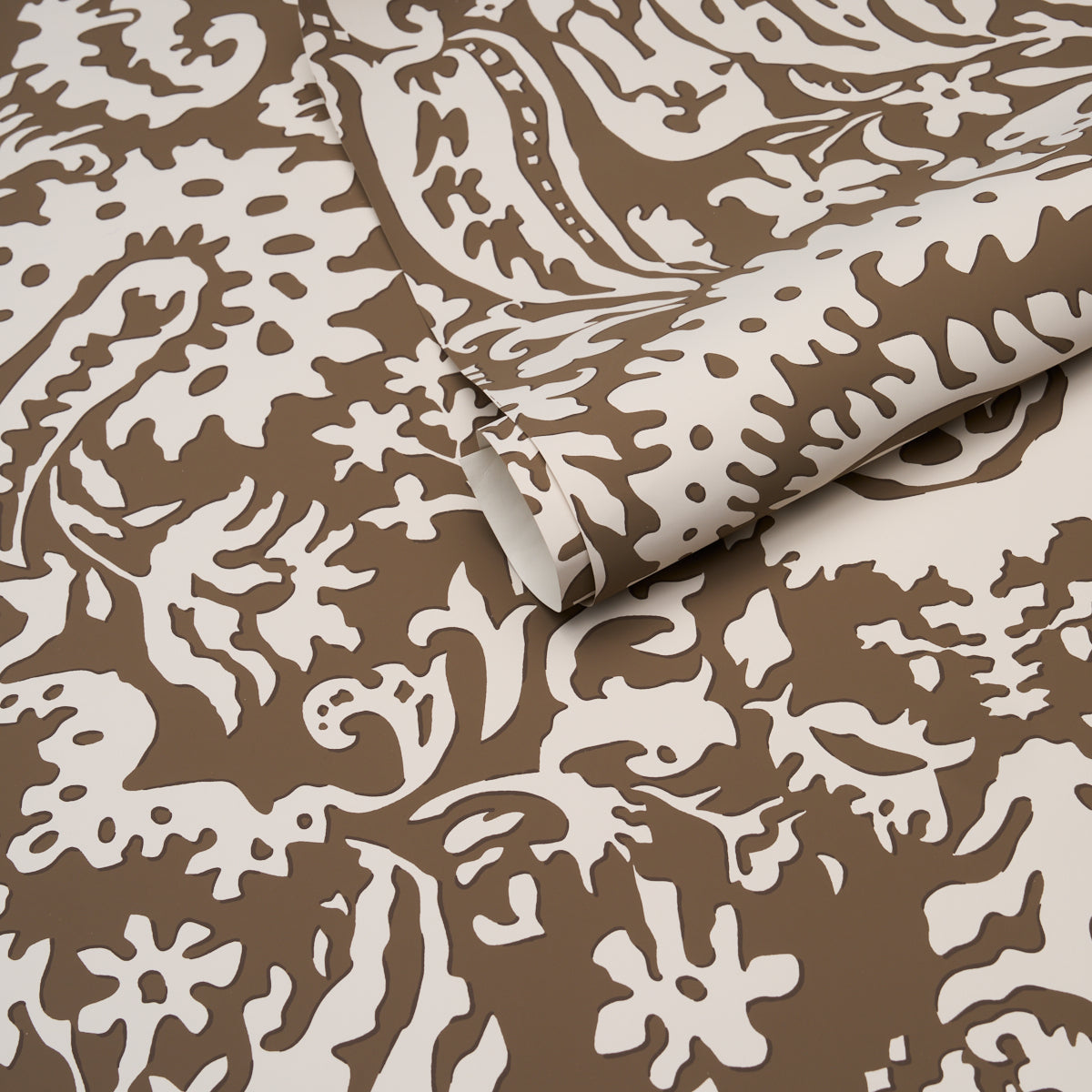 SCHUMACHER  VEERE GRENNEY SUFFOLK DAMASK   Brown   - 5017720