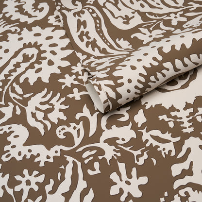 SCHUMACHER  VEERE GRENNEY SUFFOLK DAMASK   Brown   - 5017720