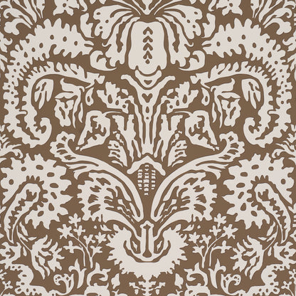 SCHUMACHER  VEERE GRENNEY SUFFOLK DAMASK   Brown   - 5017720