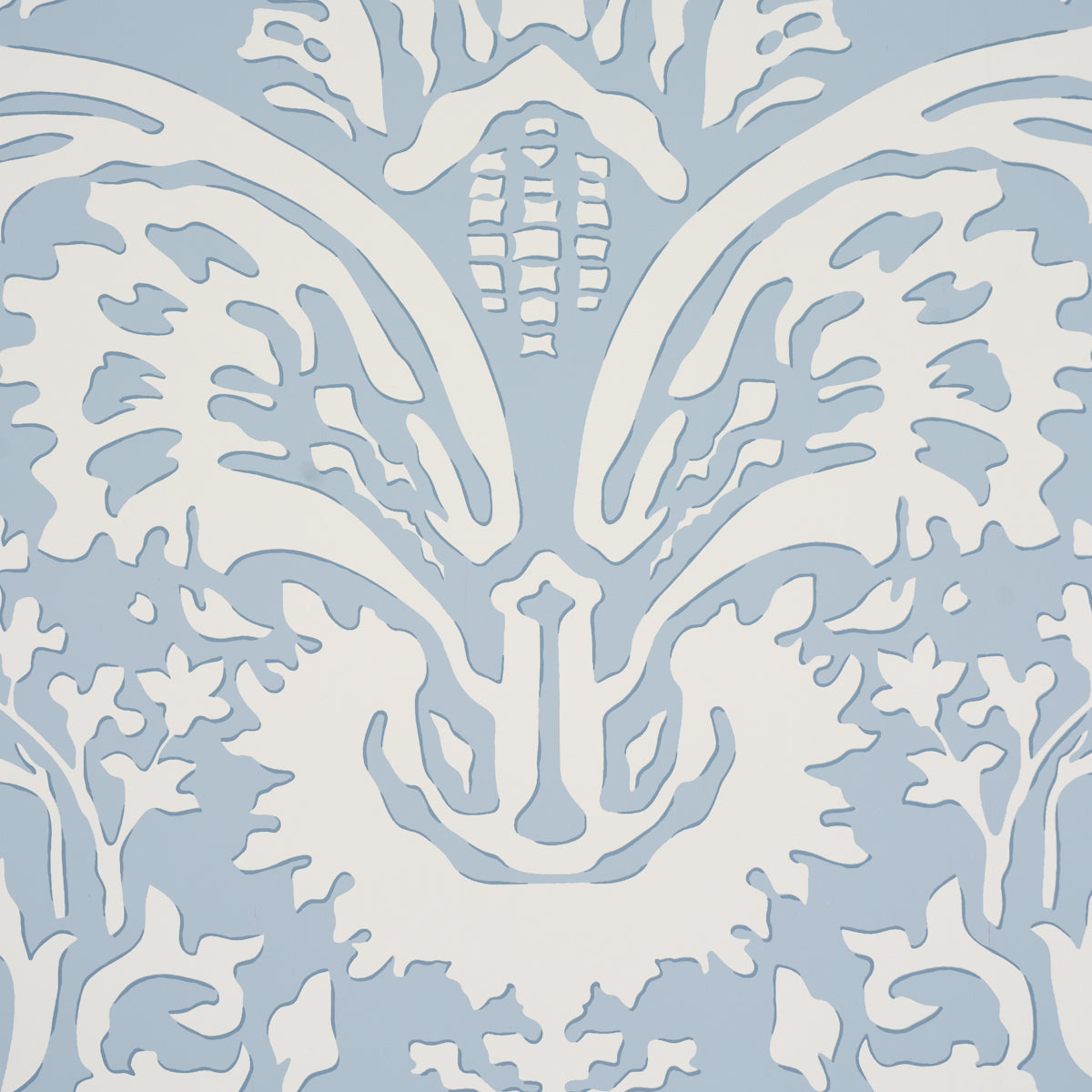 SCHUMACHER  VEERE GRENNEY SUFFOLK DAMASK   Blue   - 5017721