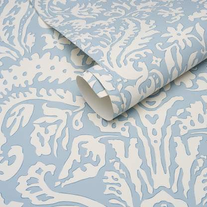 SCHUMACHER  VEERE GRENNEY SUFFOLK DAMASK   Blue   - 5017721
