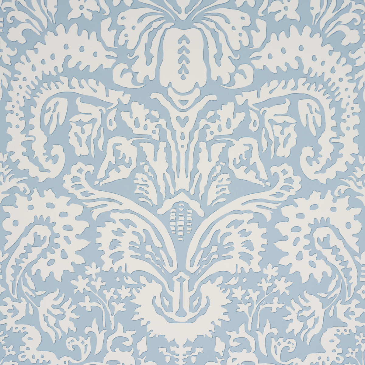 SCHUMACHER  VEERE GRENNEY SUFFOLK DAMASK   Blue   - 5017721