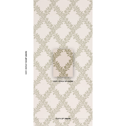SCHUMACHER  A COUNTRY LIFE TYNINGHAME TRELLIS   Sage   - 5017750