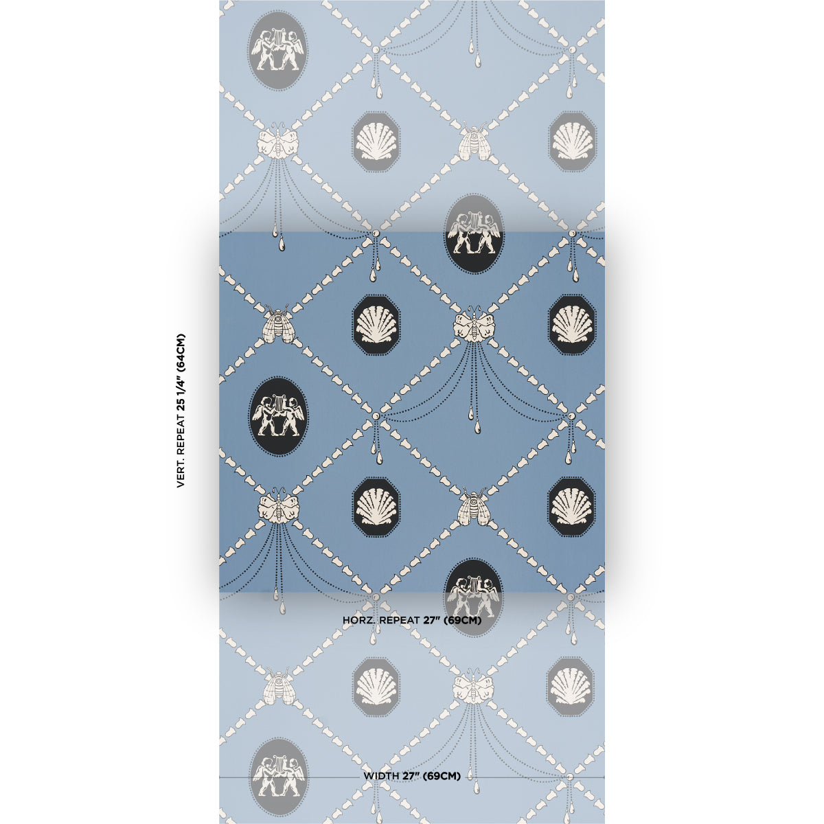 SCHUMACHER  BACKDROP EDITH   Blue   - 5017841