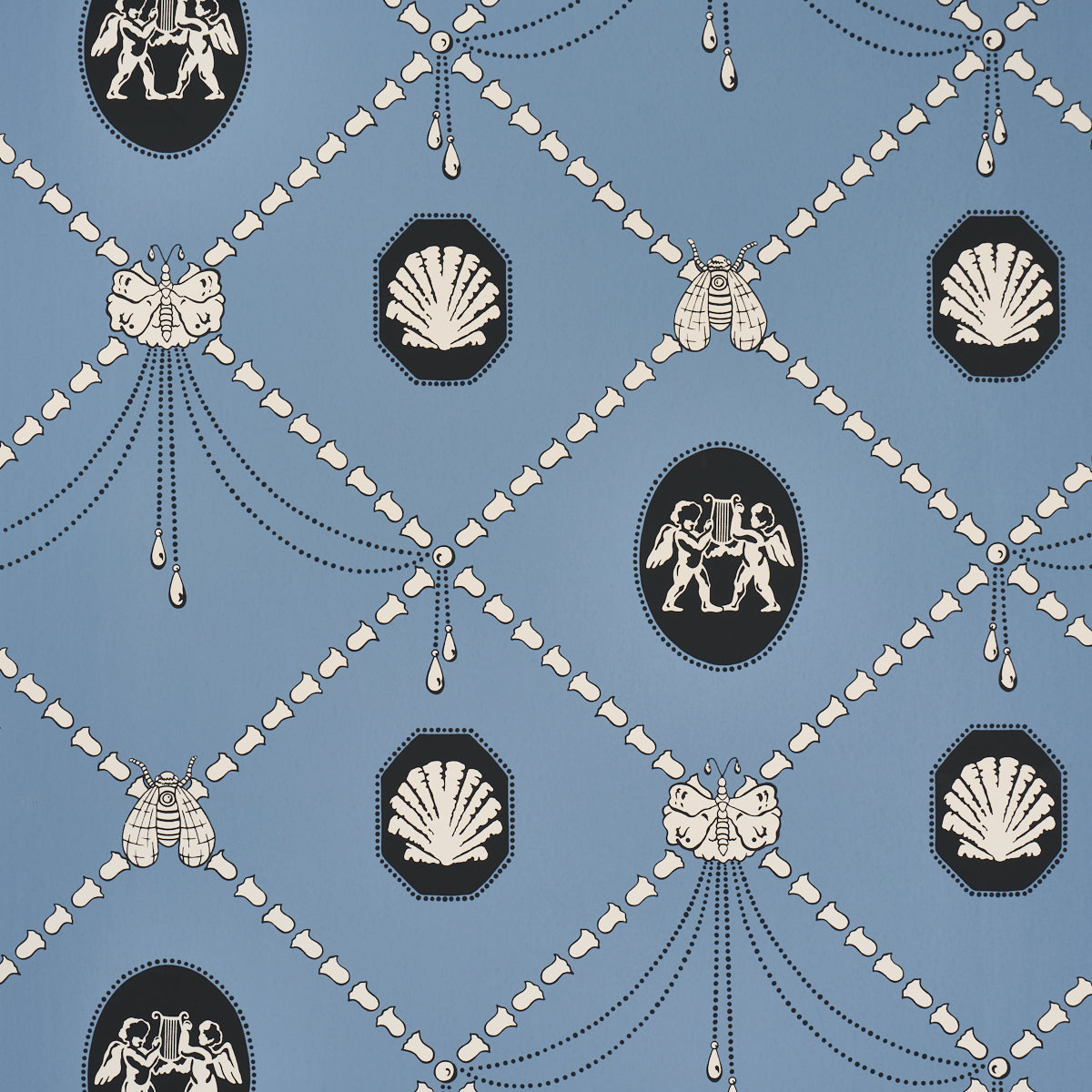 SCHUMACHER  BACKDROP EDITH   Blue   - 5017841