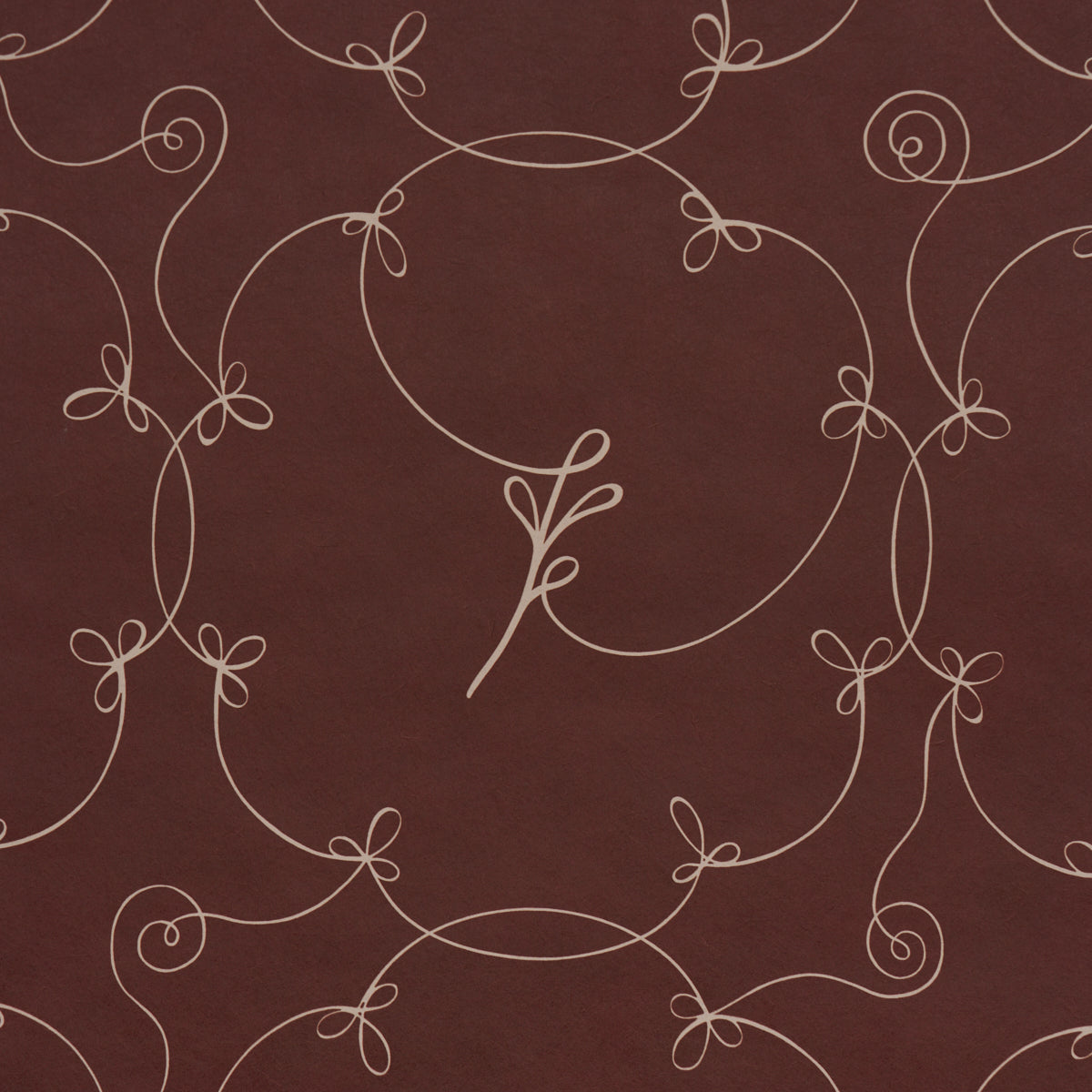 SCHUMACHER  BACKDROP BRODERIE   BORDEAUX   - 5017850