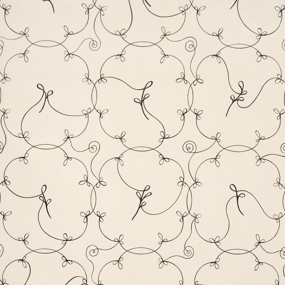 SCHUMACHER  BACKDROP BRODERIE   BLACK , IVORY   - 5017852