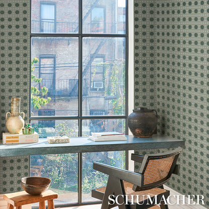SCHUMACHER  BACKDROP PUNTINI SISAL   Seaglass   - 5017871