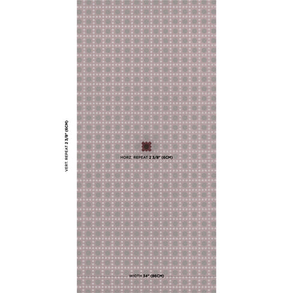 SCHUMACHER  BACKDROP PUNTINI SISAL   PLUM   - 5017872