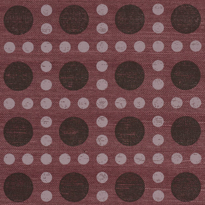 SCHUMACHER  BACKDROP PUNTINI SISAL   PLUM   - 5017872