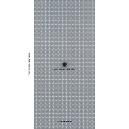 SCHUMACHER  BACKDROP PUNTINI SISAL   INDIGO   - 5017873