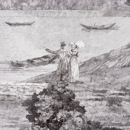 SCHUMACHER  CARL D'AQUINO PROMENADE 4 PANEL SET   Grisaille   - 5018121