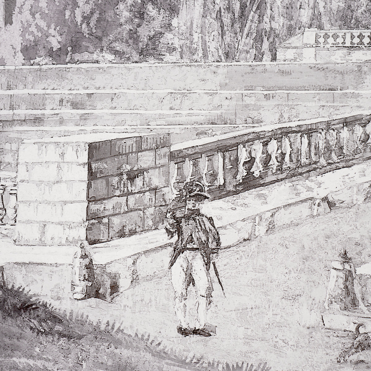 SCHUMACHER  CARL D'AQUINO PROMENADE 4 PANEL SET   Grisaille   - 5018121
