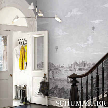 SCHUMACHER  CARL D'AQUINO PROMENADE 4 PANEL SET   Grisaille   - 5018121